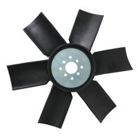 Hélice 6 Pás Nylon Perkins Trator Massey 70991937 I Correa