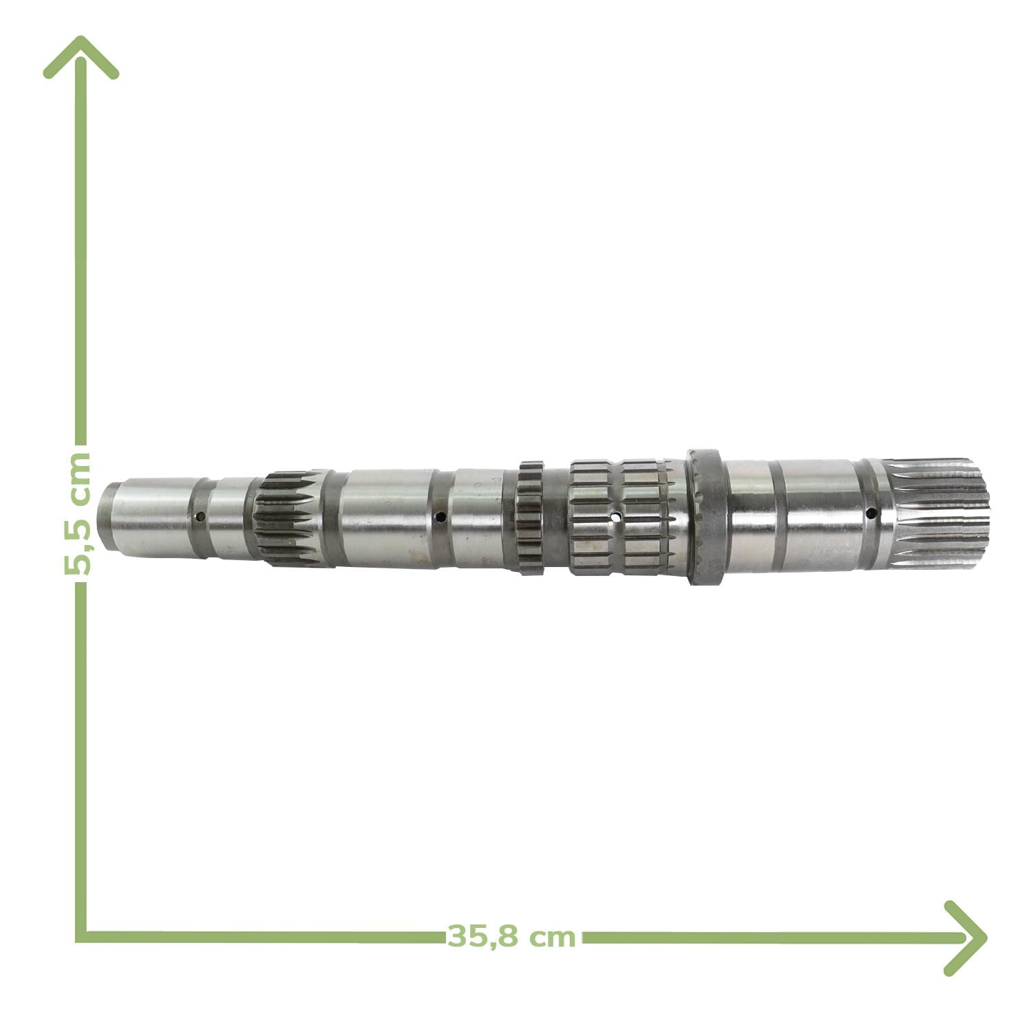 Eixo Principal Caixa Câmbio Trator Valtra 45355500 Eaton - Agrotrator