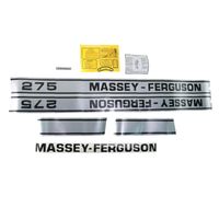 Jogo Decalque 275 Cabine Trator Massey 3175572 Tratormotos