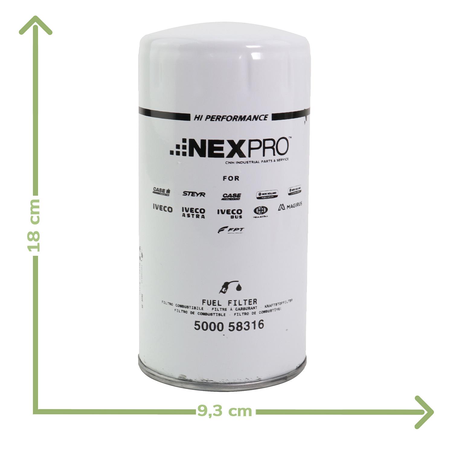 Filtro Combustível Trator New Holland 500058316 CNH - Agrotrator