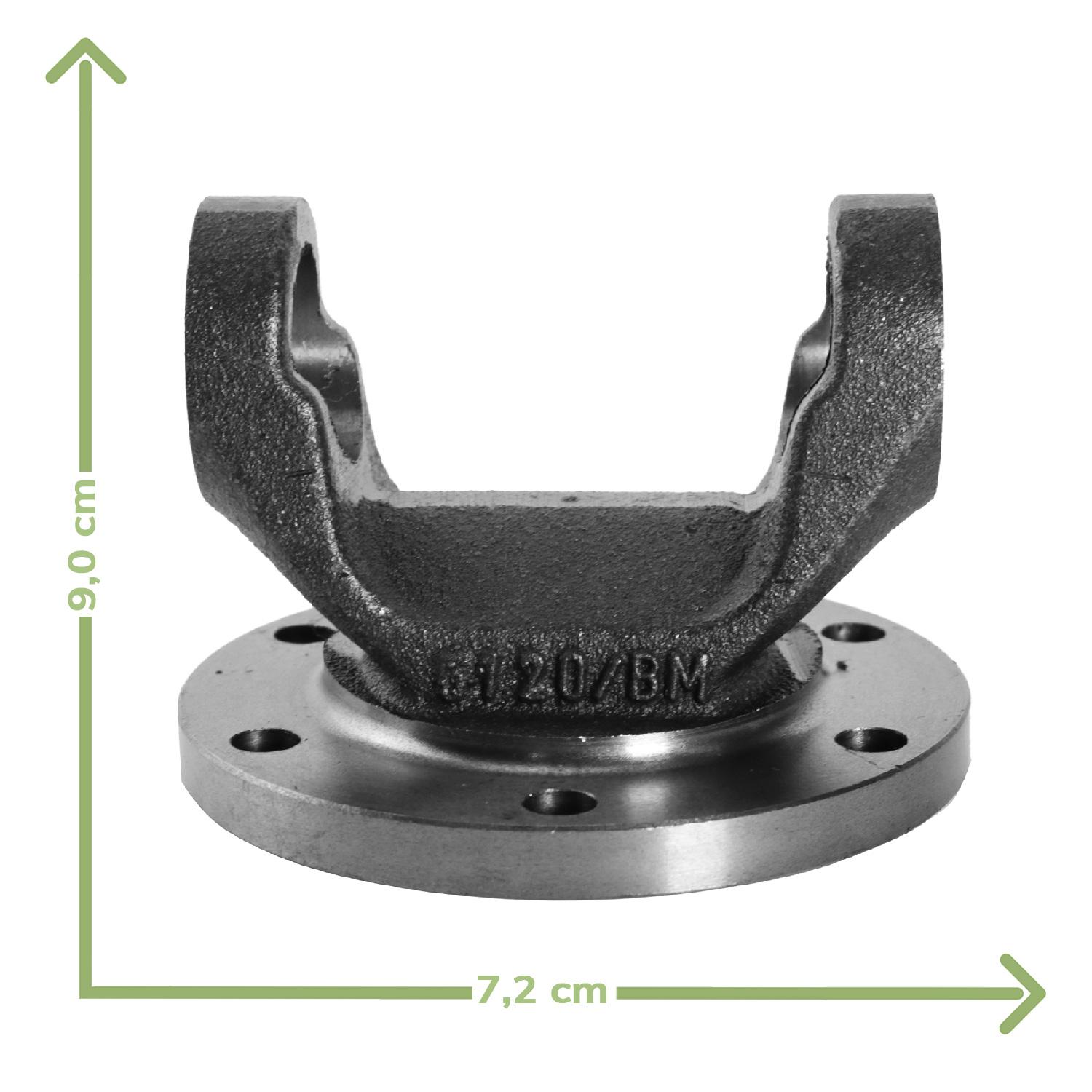 Terminal Flange Cardan Trator Valtra 83998400 Agrostahl - Agrotrator
