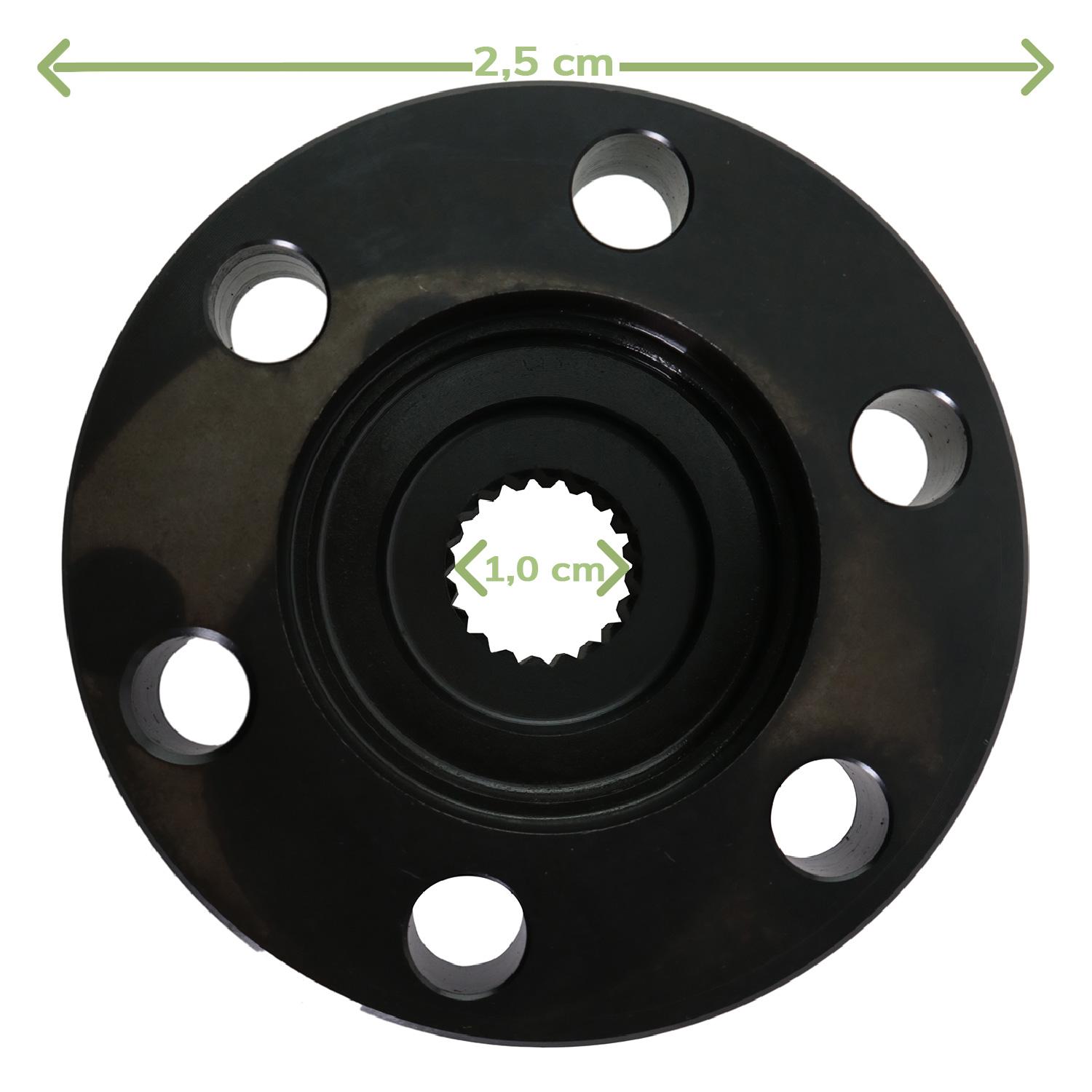 Flan827商品。 Flange TDP 20 Estrias Trator New Holland 83936827GV CNH - Agrotrator