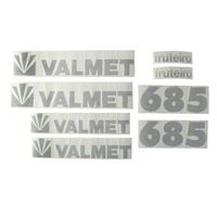 Jogo Decalque 685 Cabine Trator Valtra 83245100 Tratormotos