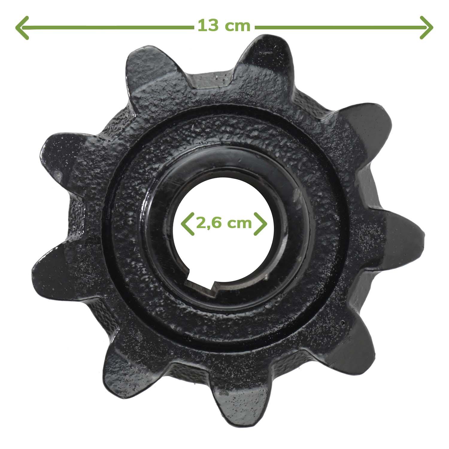 Engrenagem 9 Dentes Colheitadeira New Holland 84981028 VV - Agrotrator