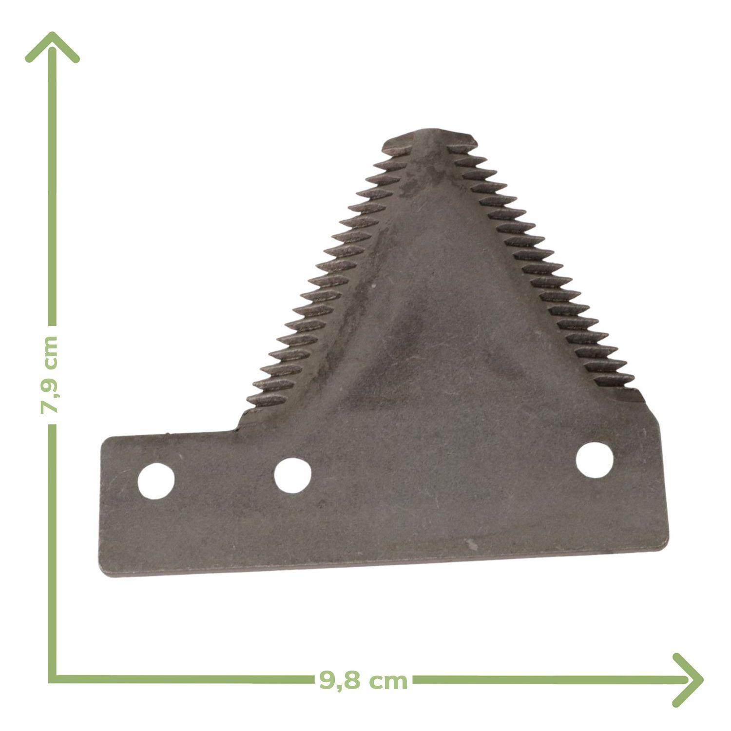 Lâmina Faca Aço Corte New Holland 87470188 VV - Agrotrator