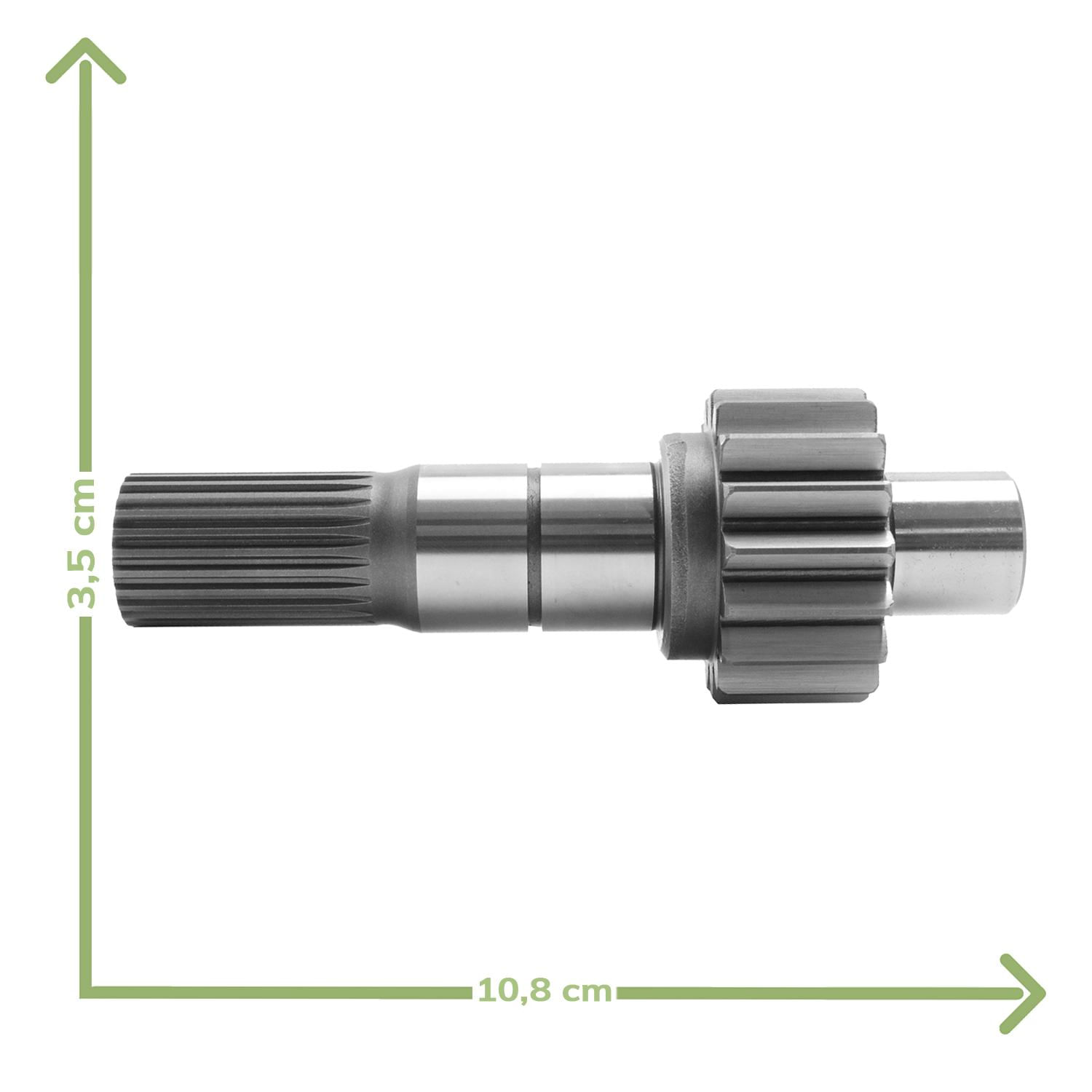 Eixo Tração Dianteira Trator Massey 022565 ZF - Agrotrator