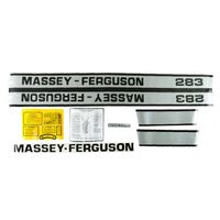 Jogo Decalque 296 Cabine Trator Massey 3175588 Tratormotos