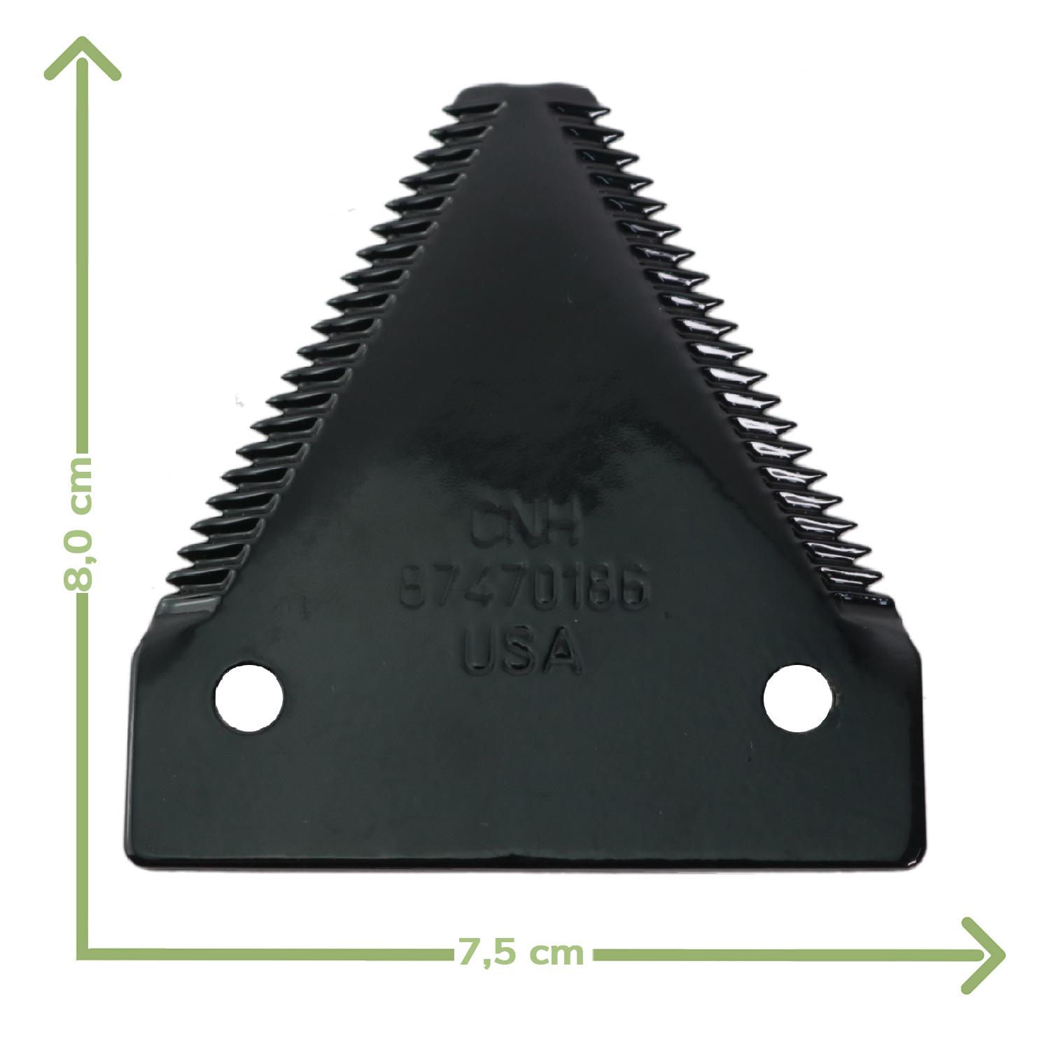 Faca Aço Plataforma Colheitadeira New Holland 87470186 CNH
