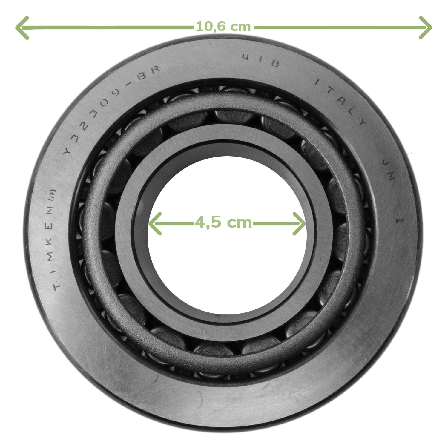 リモコーン Rolamento Rolos Cônicos Transmissão Trator NH 5138664 CNH - Agrotrator