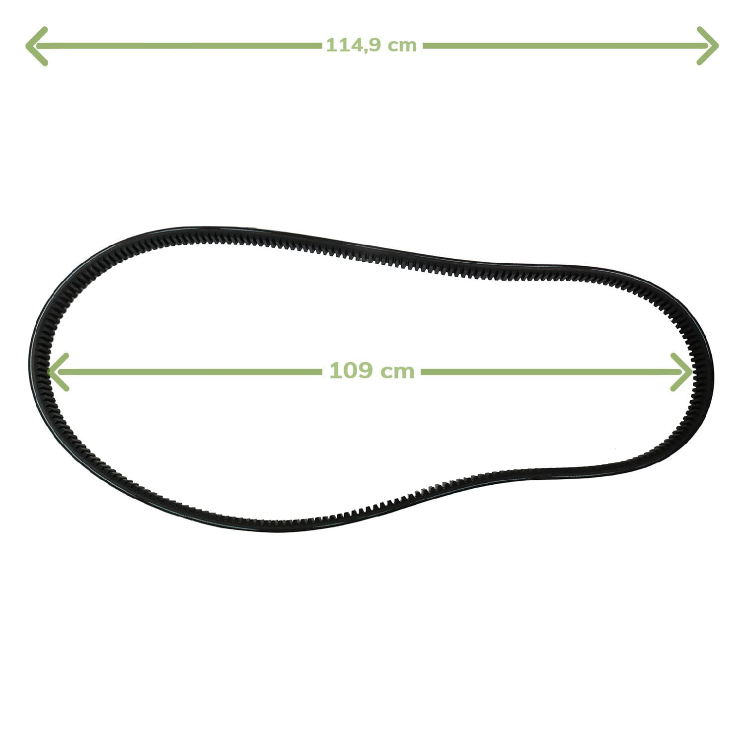 Correia Tração Dentada Colheitadeira New Holland 758632 CNH