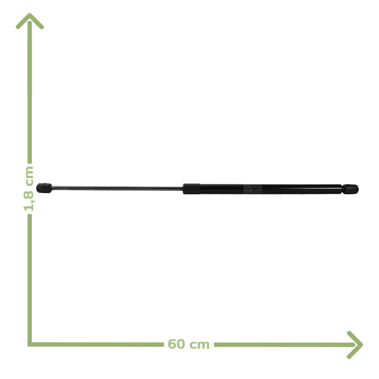 Amortecedor Vidro Traseiro Gás Trator NH 82019393 CNH - Agrotrator