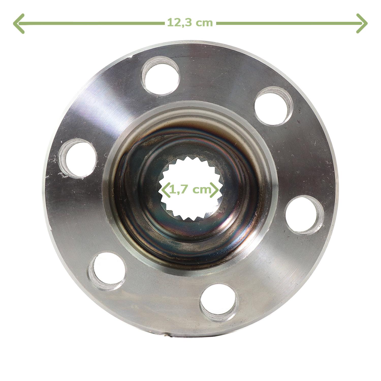 Flange TDP 20 Estrias Trator New Holland 83936827 Só Tratores