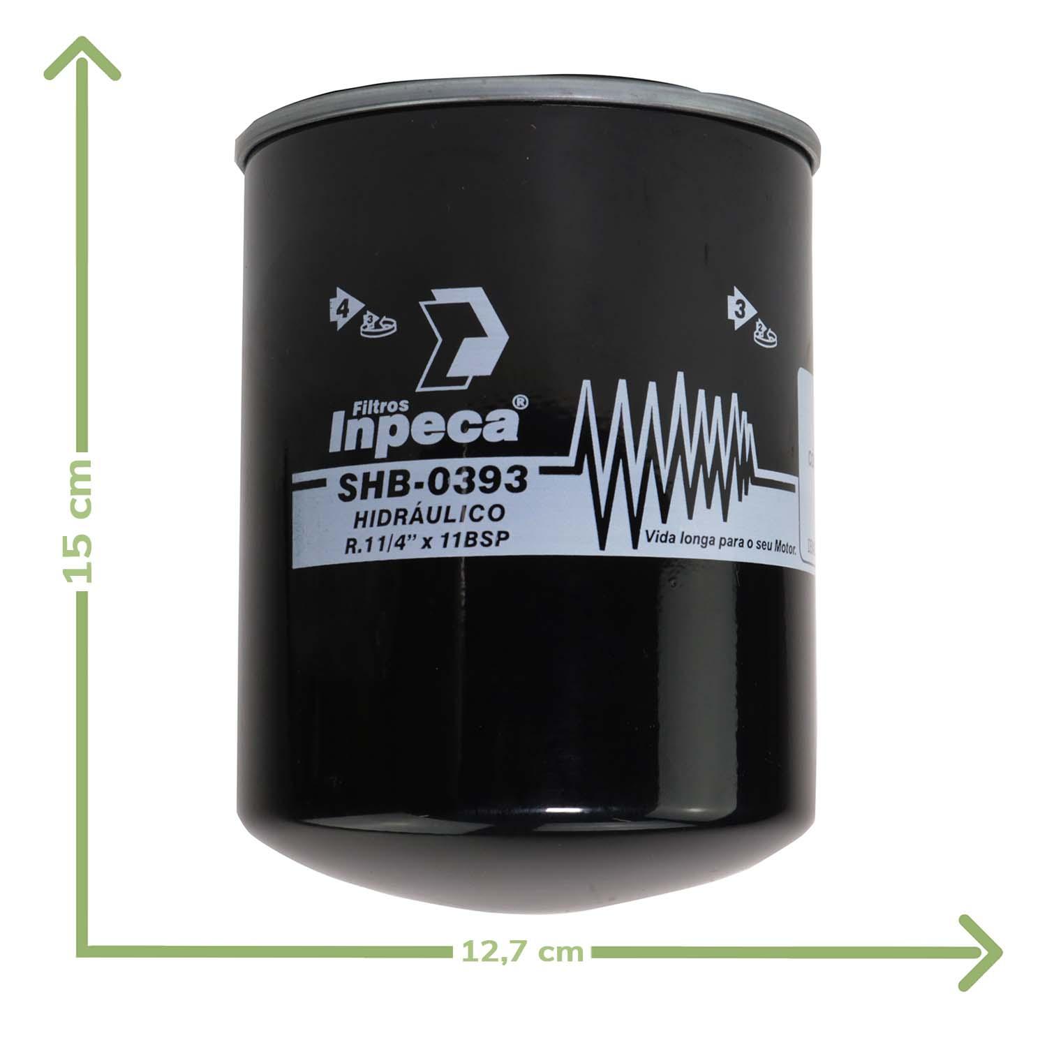 Filtro Óleo Trator New Holland 89814477 Inpeca - Agrotrator