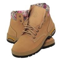 Coturno Feminino New Holland CE Tam 35 Couro Caramelo