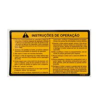 Adesivo Instruções Trator Valtra 81145400 Agco