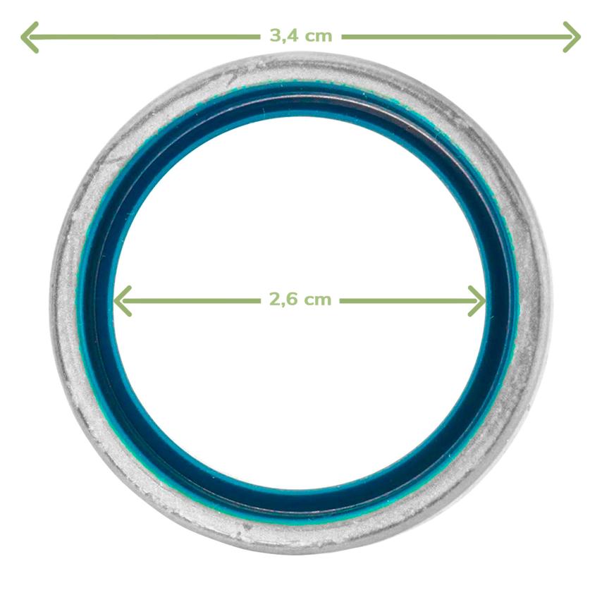 Retentor Câmbio Trator Valtra Kh1057 Agco - Agrotrator