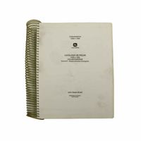 Catálogo 1450 1550 para Colheitadeira John Deere PC9184