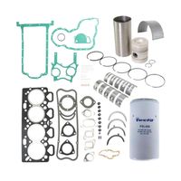 Kit Motor 4236 Perkins  Completo c/ Camisa Pistão Anel Filtro