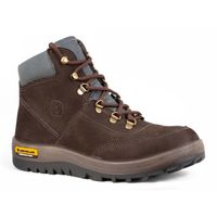 Coturno Original New Holland CE Couro Nobuck Chocolate