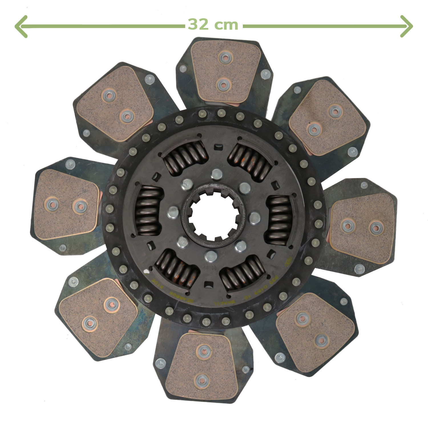Disco Cerametalico Trator New Holland 333016910 LUK - Agrotrator