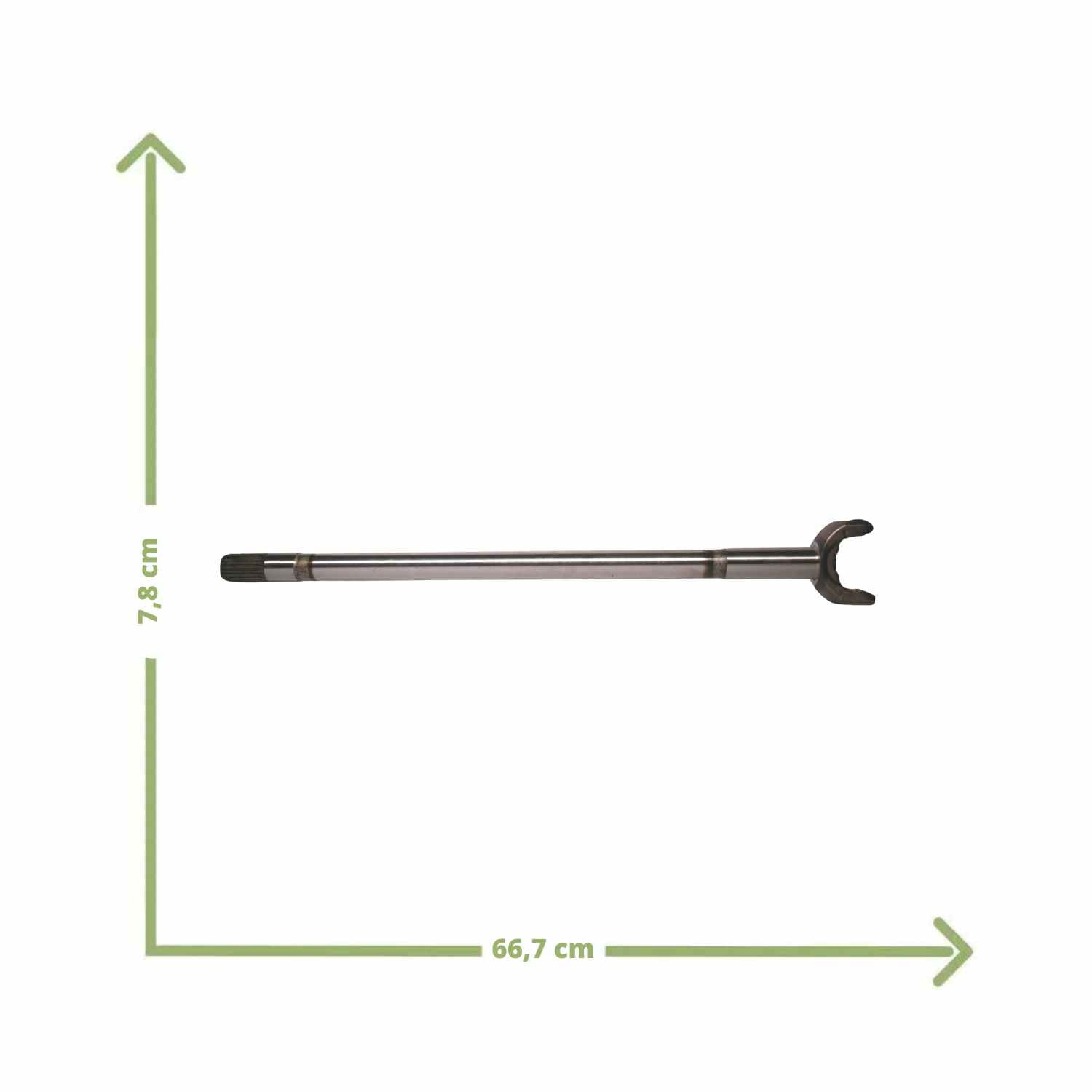 Garfo Longo 616,5mm Trator Massey 6266574 Della Rosa - Agrotrator