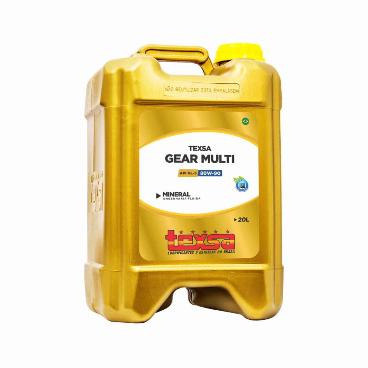 Óleo Motor 80W90 Gear Multi API GL-5 Texsa 20lts GL580W90 - Agrotrator