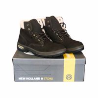 Coturno Original New Holland AG Tam 39 Couro Chocolate