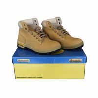 Coturno Original New Holland AG Tam 39 Couro Caramelo