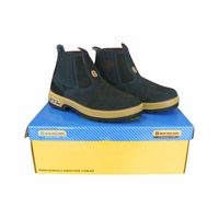 Botina Colono Original New Holland AG Tam 40 Couro Azul