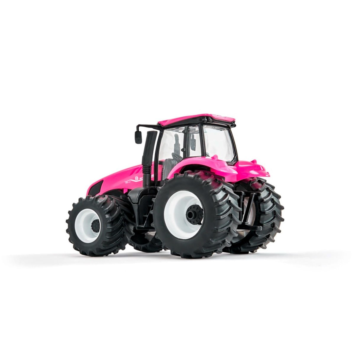Miniatura Agrícola Trator T8 Rosa New Holland 19139 NOR - Agrotrator