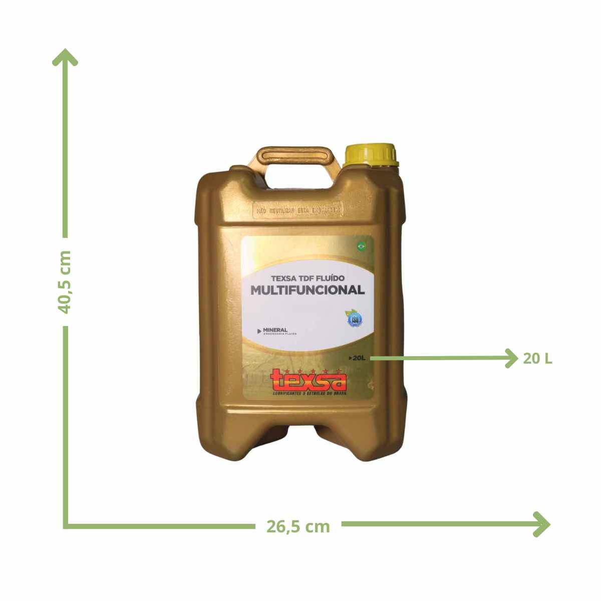 Óleo Motor 20W30 Multifuncional API GL4 20lts Texsa TDF20W30