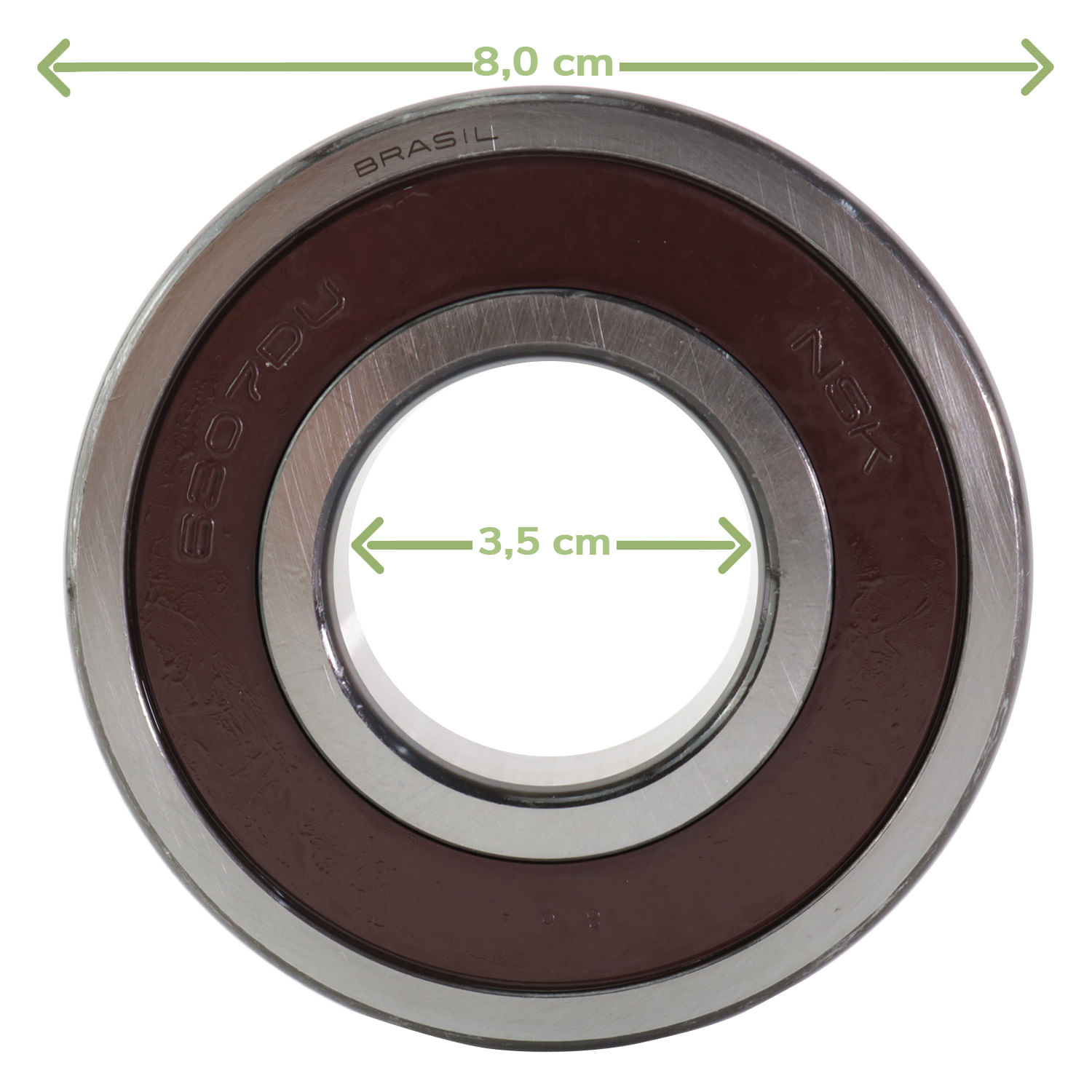 Rolamento 6307 2RS Colheitadeira New Holland 320557 FAG - Agrotrator