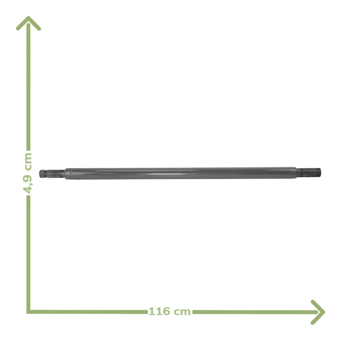 Eixo Cardan Dianteiro Trator Valtra 6226118 So Tratores - Agrotrator