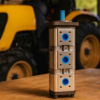 Bomba Hidráulica Tripla Trator Valtra R979042333 Bosch