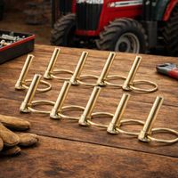 Kit 10 Pinos Argola Quebra Dedo 3/8 Trava Massey 587030 MSF