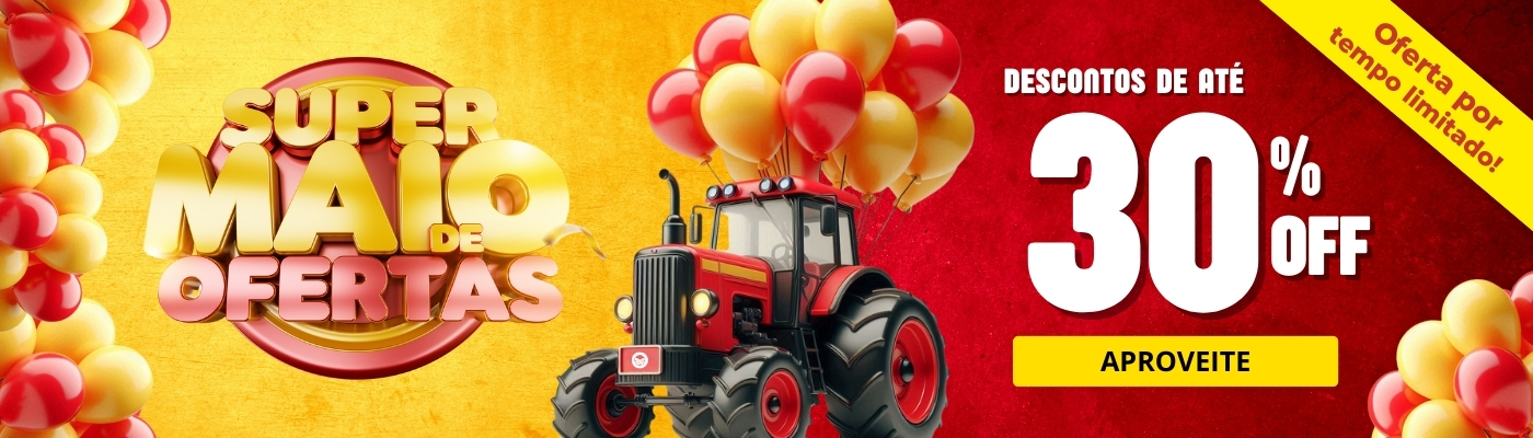 Descontos de até 30% OFF